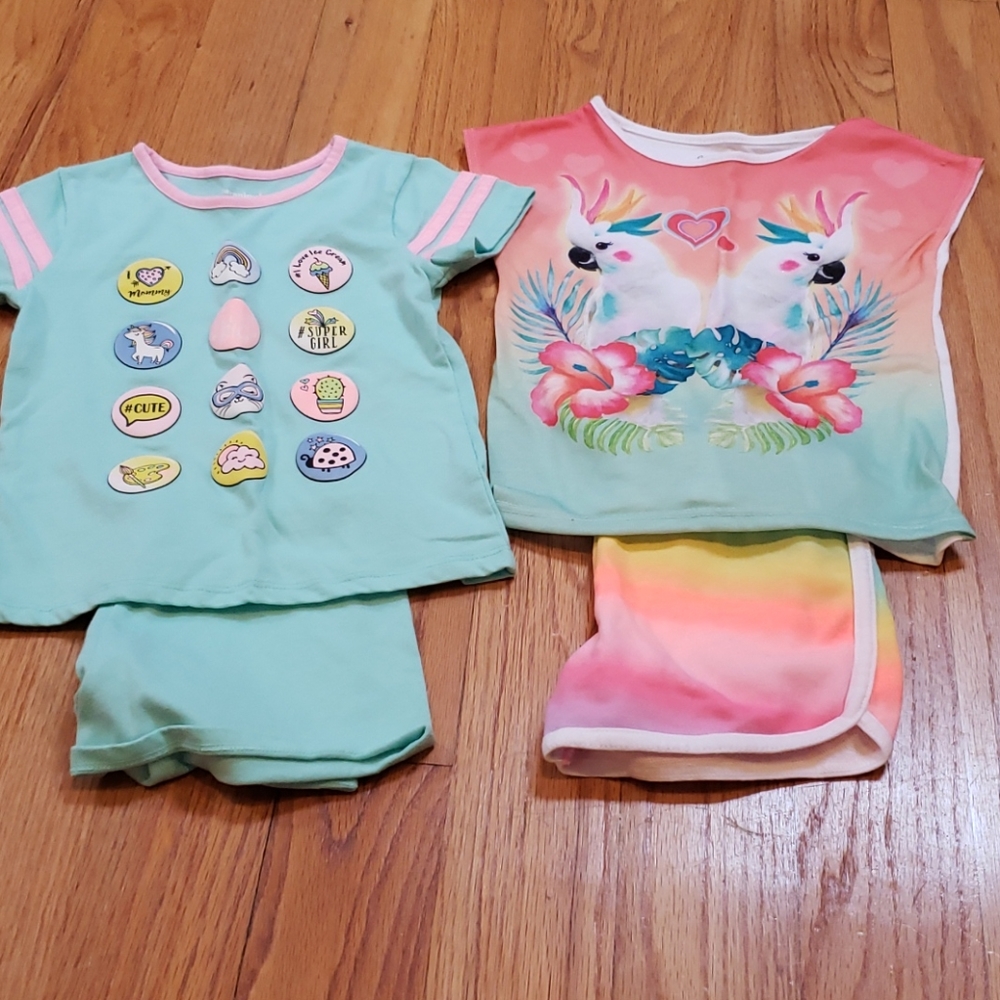 (2) EUC Garanimals Size 4T Shorts Sets